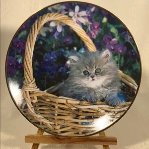 “Room for One More” Persian Cat Collector Plate